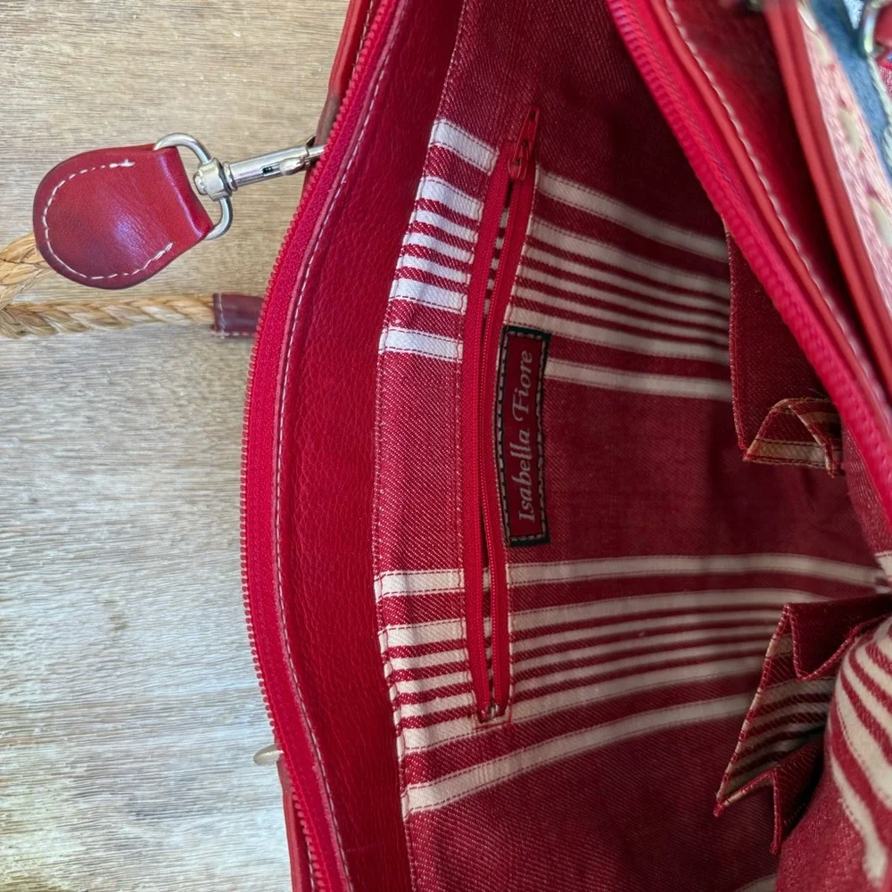 Rare Vintage Isabella Fiore “Let’s Cruise” Beaded Tote Bag – 1990s - Picture 9 of 11